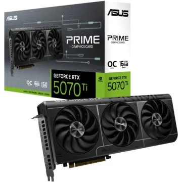 Placa Gráfica Asus NVIDIA GeForce RTX 5070 Ti "Blackwell" Prime OC 16GB GDDR7 DLSS4