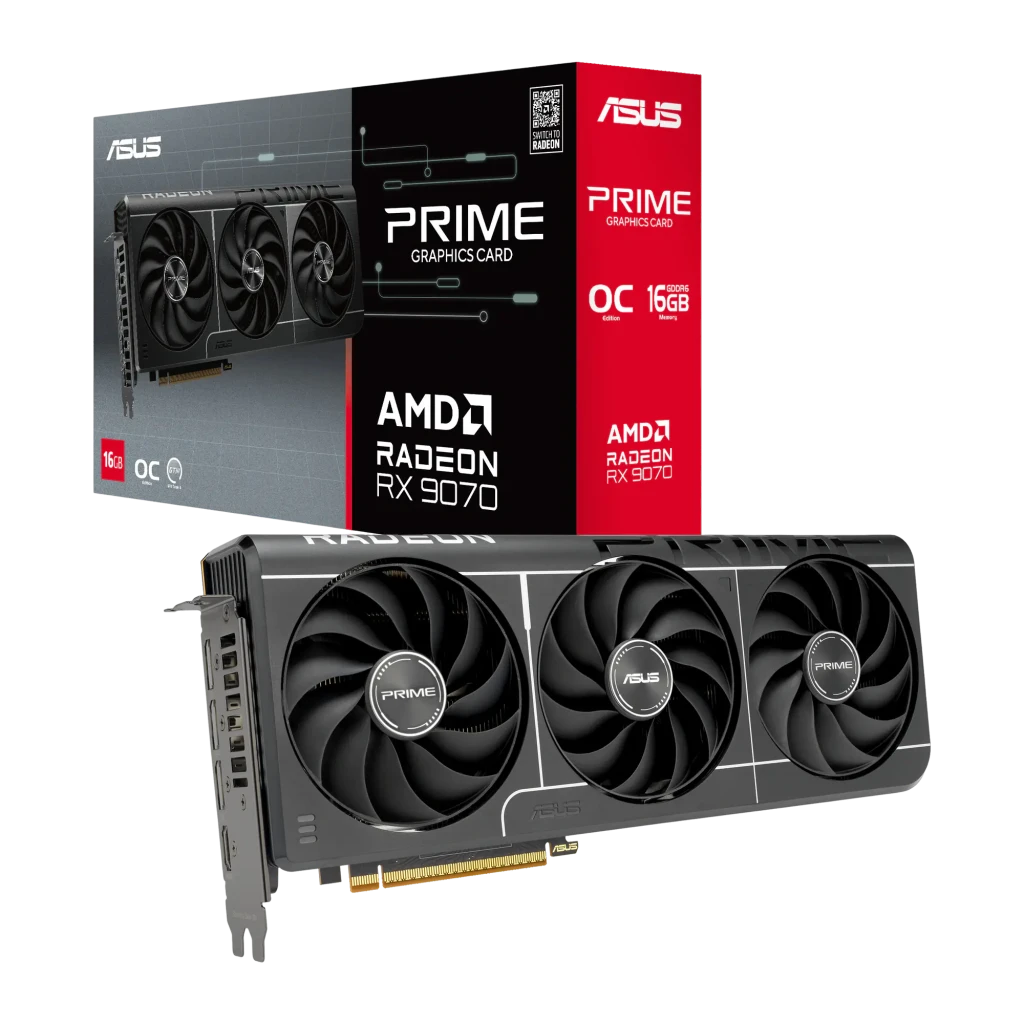 Placa Gráfica Asus PRIME-RX9070-O16G-EVO, 90YV0MQ0-M0NA00