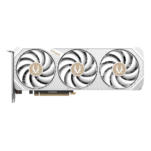 Placa Gráfica Gaming NVIDIA GeForce RTX 5070 "Blackwell" AMP White Edition 12G GDDR7 DLSS4 - ZOTAC