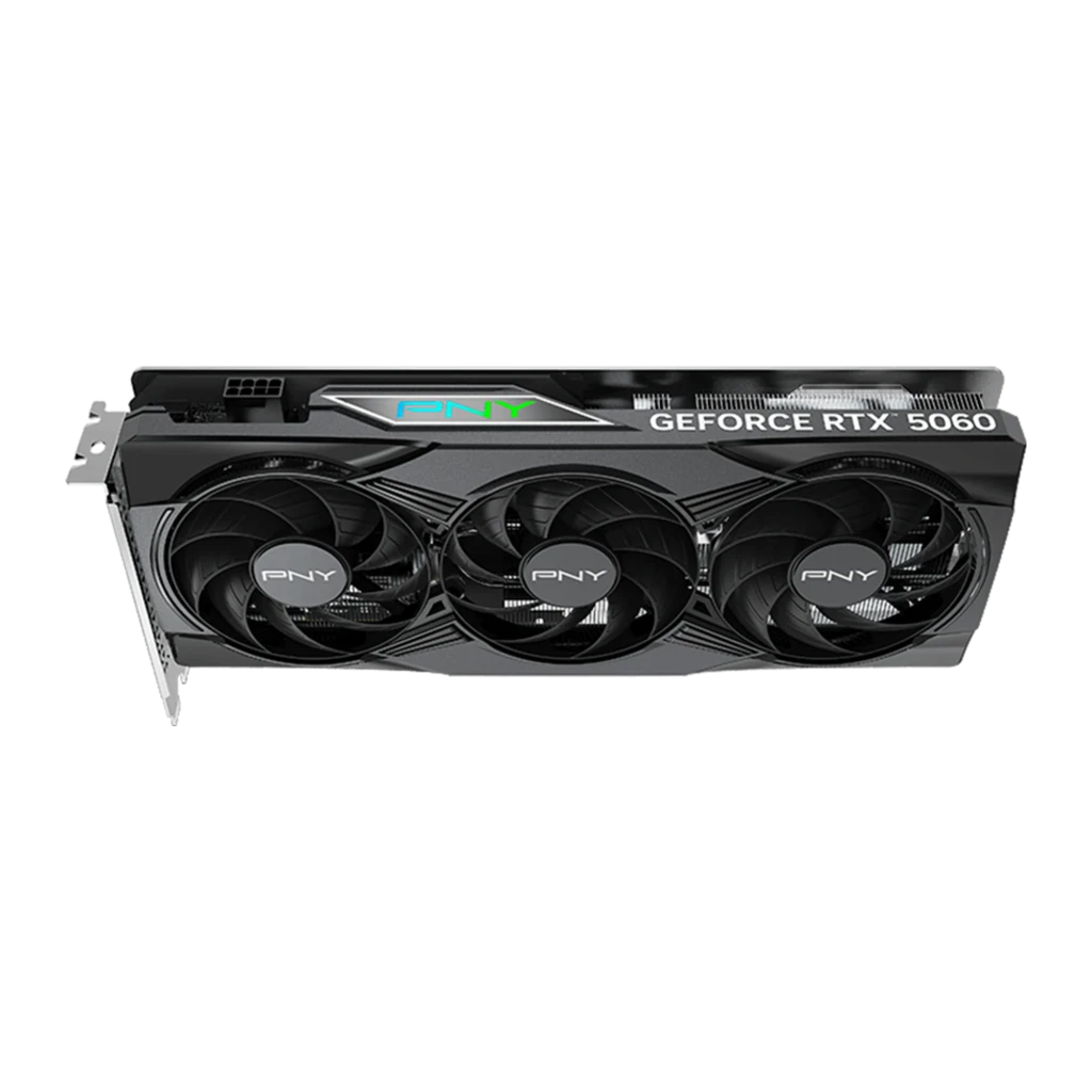 Placa Gráfica GeForce RTX 5060 Gaming RGB Triple Fan OC 8GB GDDR7 DLSS4 - PNY
