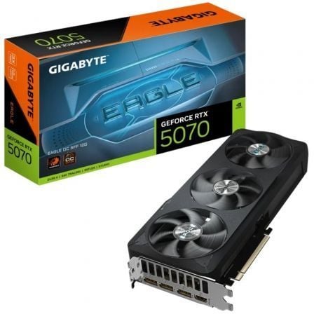 Placa Gráfica GeForce RTX 5070 Eagle OC Ice 12GB GDDR7 DLSS4 - GIGABYTE