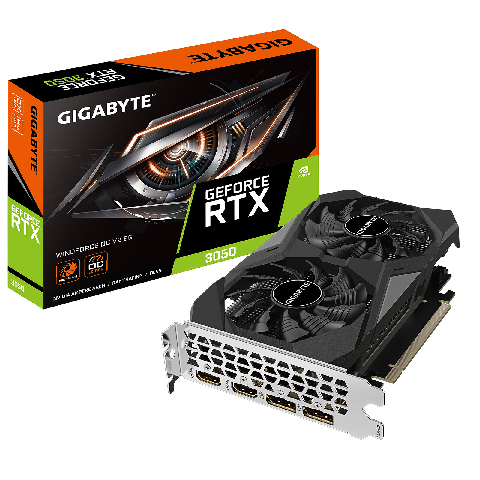 PLACA GRÁFICA GIGABYTE NVIDIA GEFORCE RTX 3050 9VN305WO62-00-G10