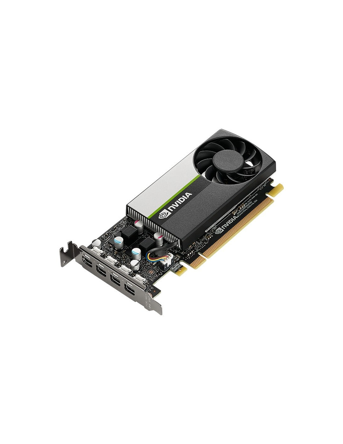 Placa Gráfica NVIDIA T1000 8 GB GDDR6 PCIe 3.0 x16 baixo perfil 4 x Mini DisplayPort