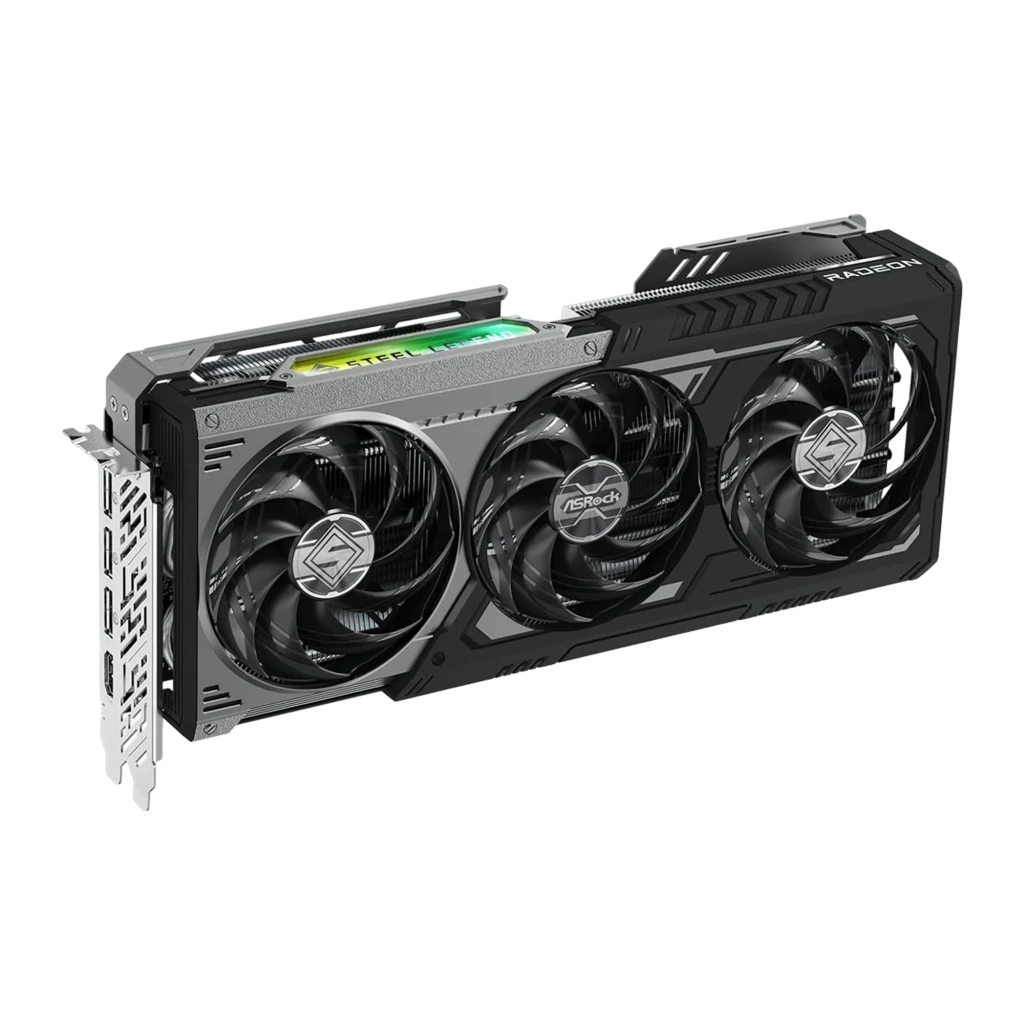 Placa gr&aacute;fica ASRock Radeon RX 9070 GRE Steel Legend OC