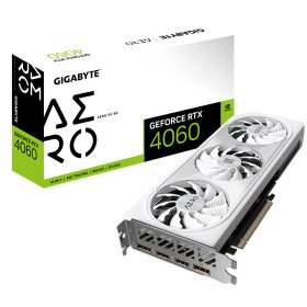 Placa Gráfica Aero GeForce RTX 4060 OC 8G NVIDIA 8GB GDDR6 DLSS3 - GIGABYTE