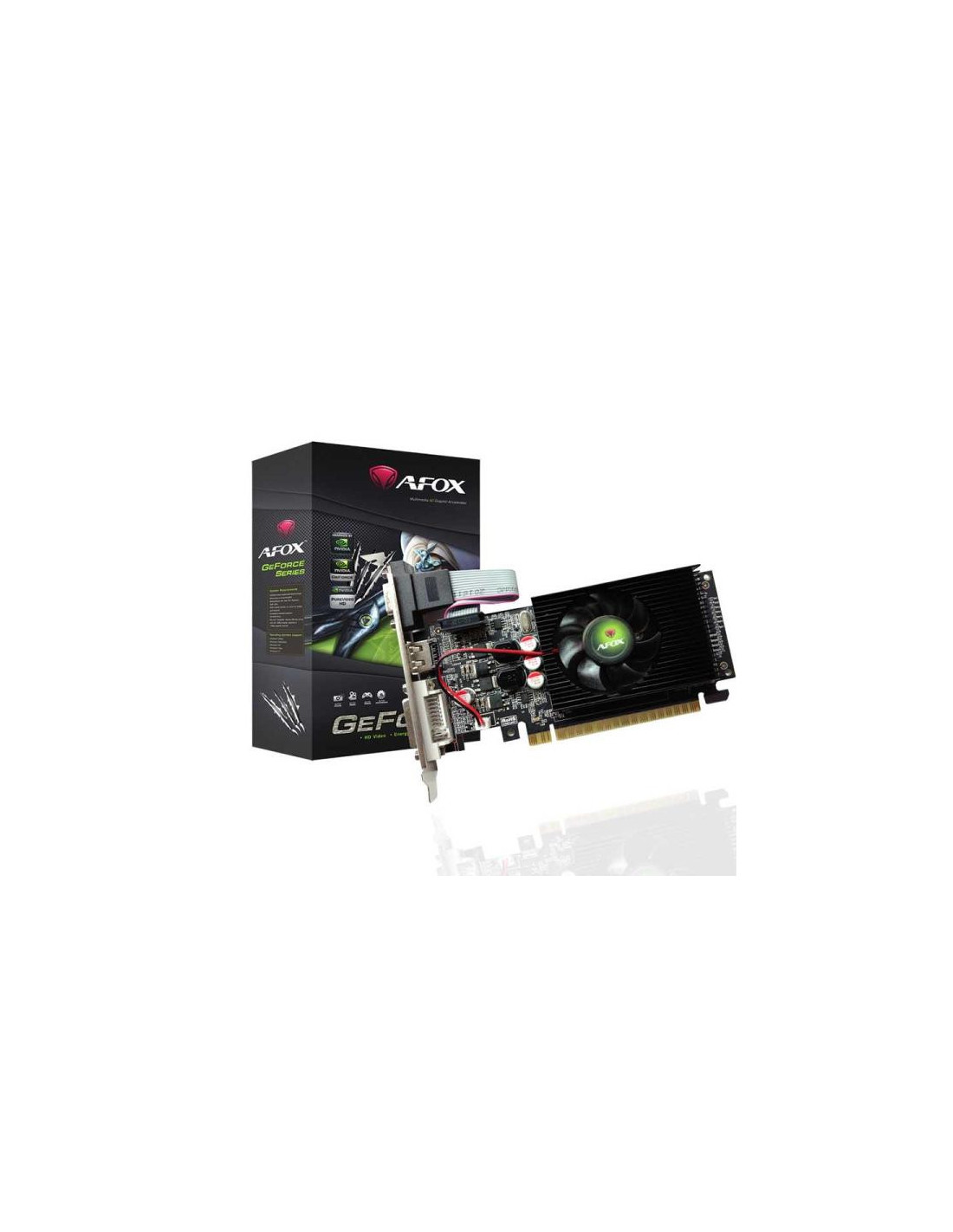 Placa Gráfica AFOX GT 710 2GB DDR3, PCIe, HDMI, DVI e VGA