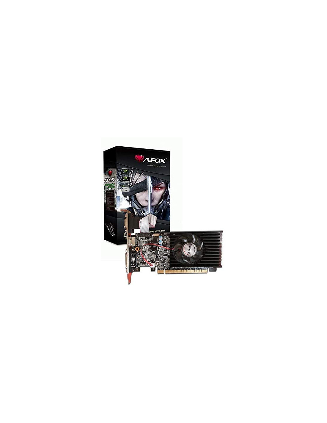Placa Gráfica AFOX GT710 4GB DDR3, PCIe 2.0, HDMI, DVI e VGA