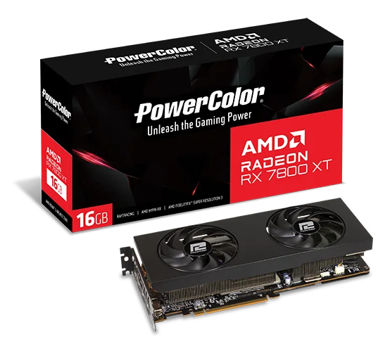 Placa Gráfica AMD Radeon RX 7800 XT 16GB GDDR6 - POWERCOLOR