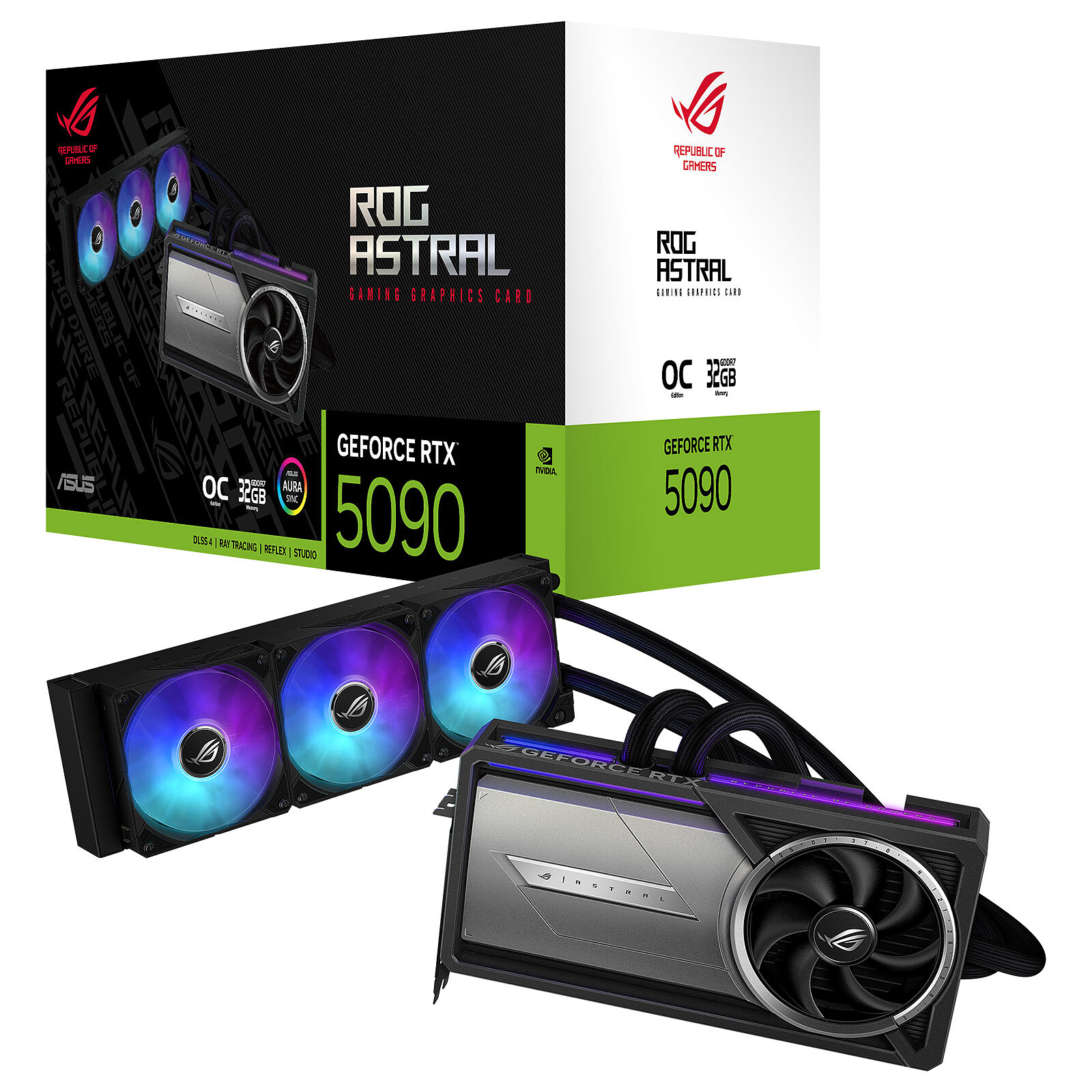 Placa Gráfica Asus GeForce RTX 5090 ASTRAL LC ROG STRIX GAMING OC 32GB DLSS4 90YV0LW2-M0NA00