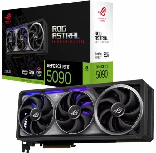 Placa Gráfica Asus GeForce RTX 5090 ROG Astral 32GB GDDR7 DLSS4, 90YV0LW1-M0NA00