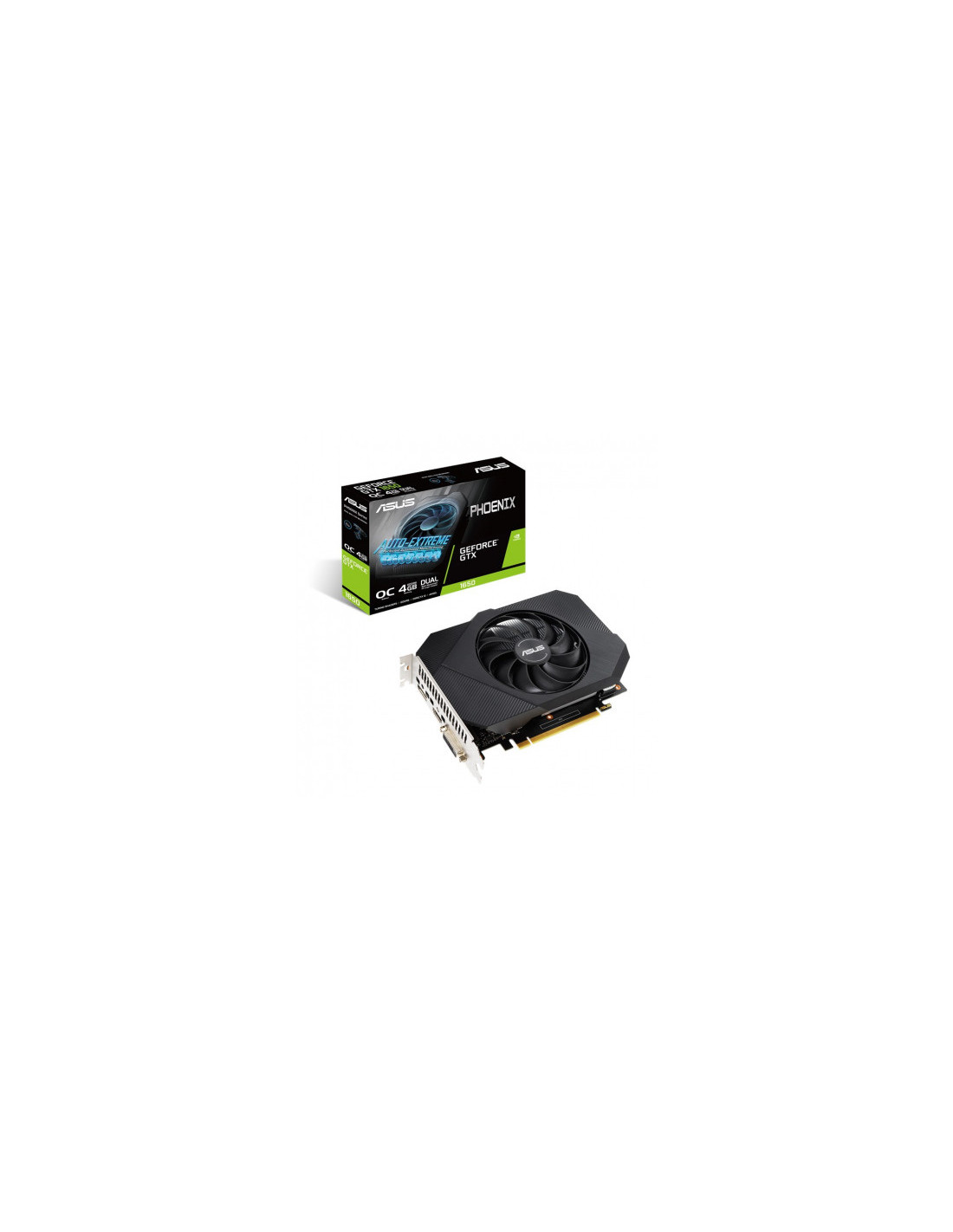 Placa Gráfica Asus GTX 1650 4GB GDDR5, PCI-e 3.0, 1 Ventoinha