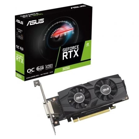 Placa Gráfica ASUS LP BRK OC Edition NVIDIA GeForce RTX3050-O6G-LP-BRK