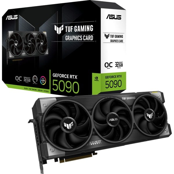 Placa Gráfica Asus NVIDIA GeForce RTX 5090 Blackwell TUF Gaming OC 32GB GDDR7 DLSS4 90YV0LY0-M0NA00