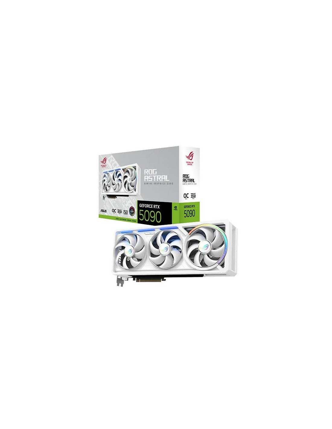 Placa Gráfica Asus ROG RTX 5090 32GB GDDR7 White