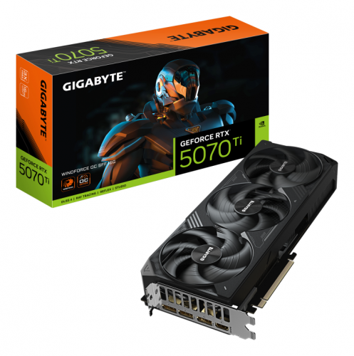 PLACA GRAFICA GIGABYTE RTX 5070TI WINDFORCE OC SFF 16GB