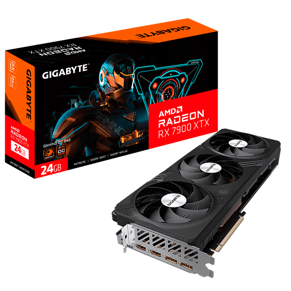Placa Gráfica Gigabyte RX 7900XTX Gaming OC 24GB GDDR6