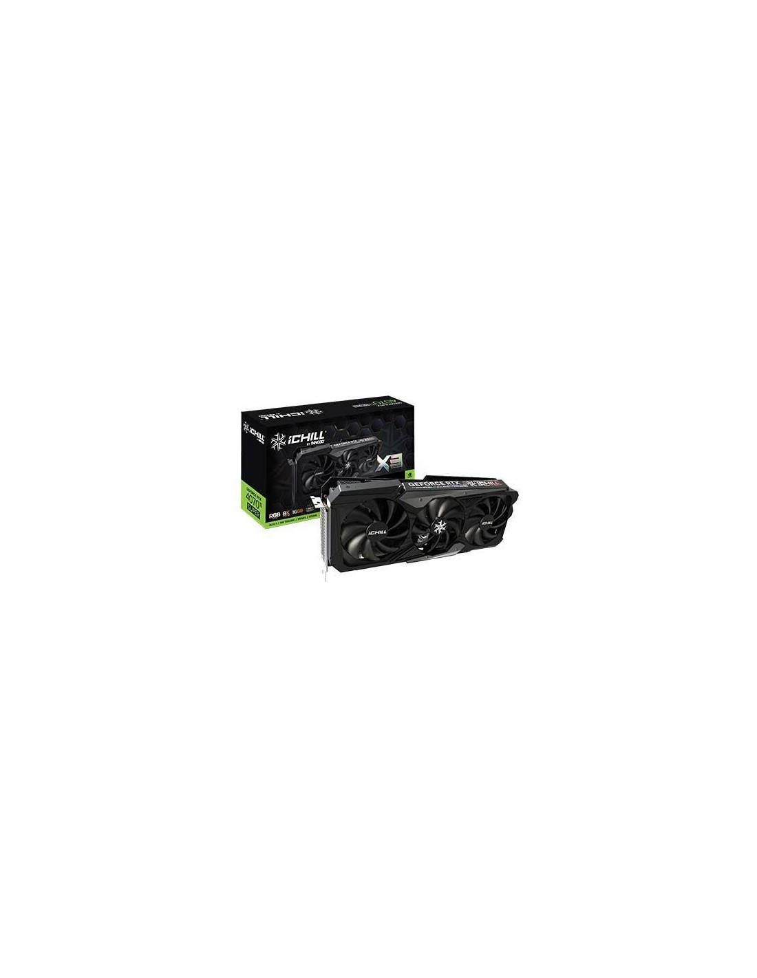Placa Gráfica Inno3D GeForce RTX 4070 Ti Super Ichill X3: 16GB GDDR6X