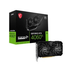 Placa Gráfica MSI GeForce RTX 4060 Ti Ventus 2X Black 16G GDDR6 OC DLSS3