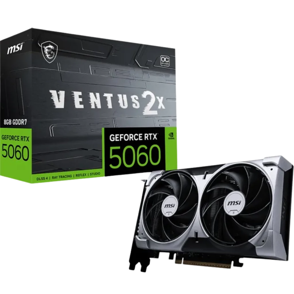 PLACA GRAFICA MSI GEFORCE RTX 5060 8G VENTUS 2X OC , 912-V537-002