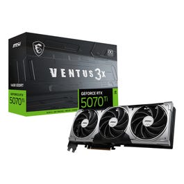 PLACA GRAFICA MSI RTX 5070 Ti 16GB VENTUS 3X OC GDDR7