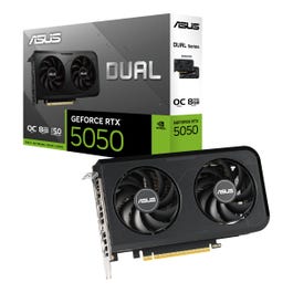Placa Gráfica NVIDIA GeForce RTX 5050 "Blackwell" Dual OC 8GB GDDR6 DLSS4 - ASUS