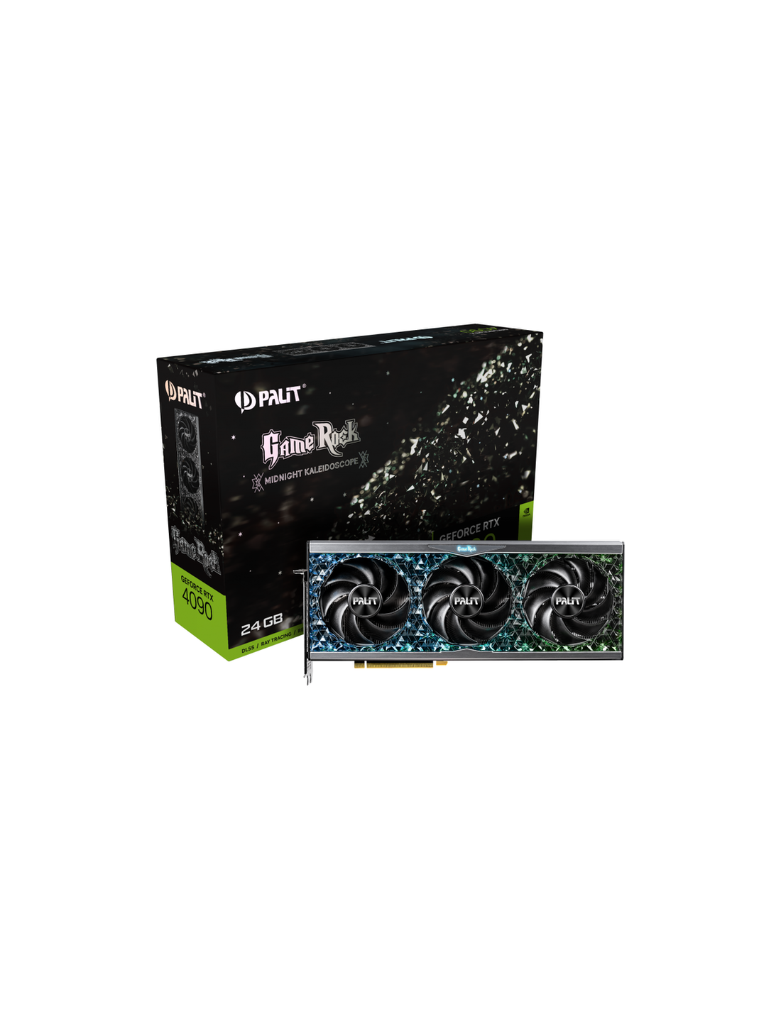 Placa Gráfica Palit RTX 4090 GameRock 24GB GDDR6X, DLSS3 e 2520 MHz
