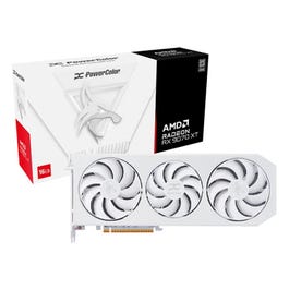 PLACA GRÃFICA POWERCOLOR RX 9070XT 16GB HELLHOUND WHITE