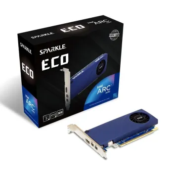 Placa gráfica Sparkle Intel Arc A310 ECO/ 4 GB GDDR6/ compatível com baixo perfil