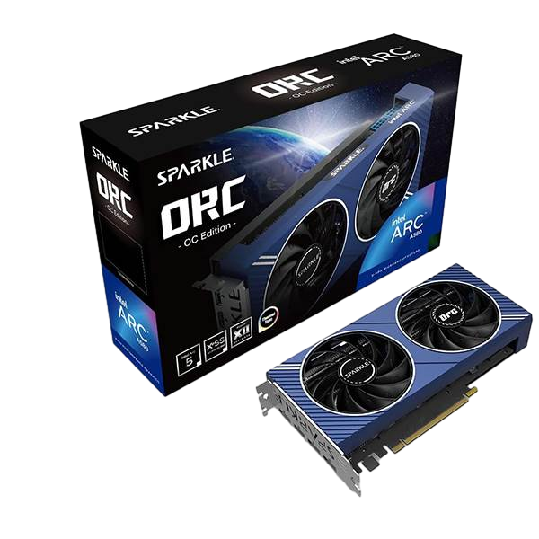 Placa gráfica Sparkle Intel Arc A580 ORC OC / 8GB GDDR6