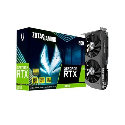 PLACA GRÃFICA ZOTAC RTX 3050 ECO 8GB GDDR6