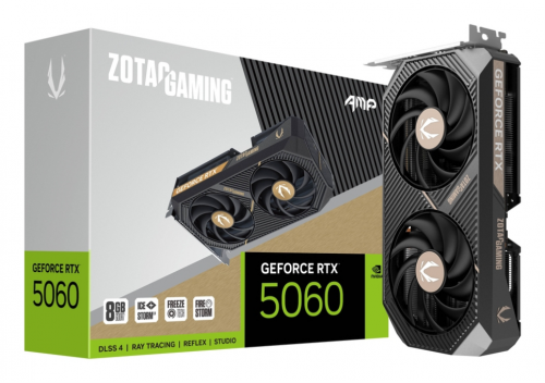 PLACA GRAFICA ZOTAC RTX 5060 AMP 8GB GDDR7