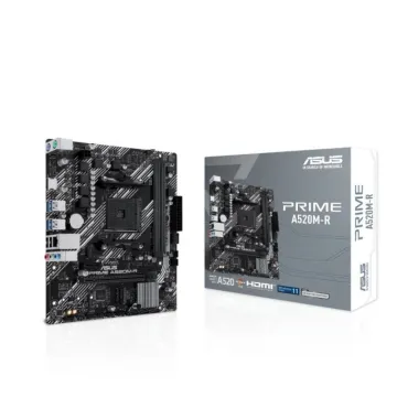 Placa-mãe Asus Prime A520M-R soquete AM4/Micro ATX