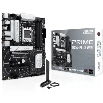 Placa-mãe Asus Prime B650-PLUS com soquete WiFi AM5