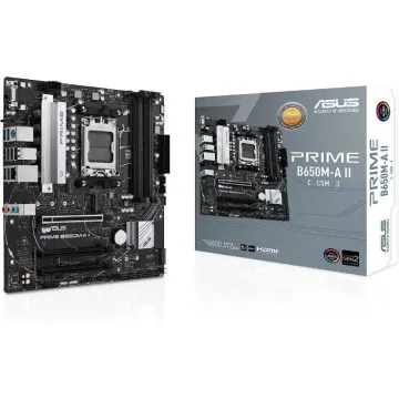 Placa-mãe Asus Prime B650M-A II-CSM/ Soquete AM5/ Micro ATX