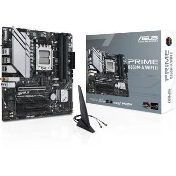 Placa-mãe Asus Prime B650M-A WIFI II soquete AM5/micro ATX
