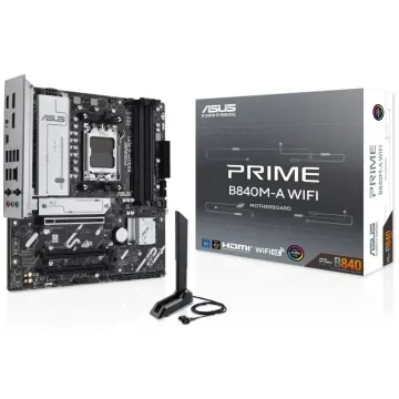 Placa-mãe Asus PRIME B840M-A WIFI soquete AM5 / Micro ATX