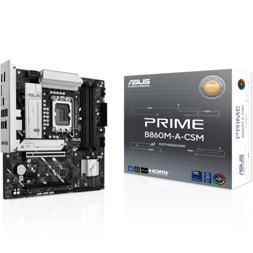 Placa-mãe Asus PRIME B860M-A WIFI Socket 1851/ Micro ATX