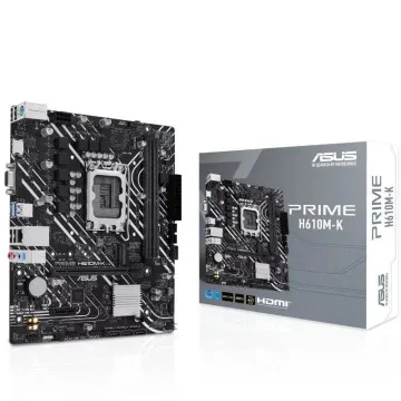 Placa-mãe Asus Prime H610M-K soquete 1700/Micro ATX