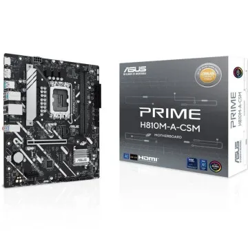 Placa-mãe Asus PRIME H810M-A-CSM Socket 1851/ Micro ATX
