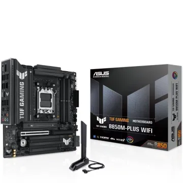 Placa-mãe Asus TUF GAMING B850M-PLUS WIFI Soquete 1851/ Micro ATX