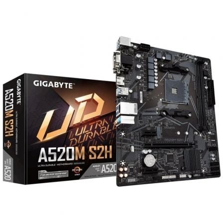 MOTHERBOARD M-ATX GIGABYTE - AM4 A520M S2H