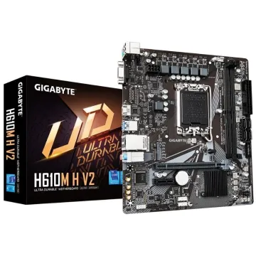 Placa-mãe Gigabyte H610M H V2 soquete 1700/ Micro ATX