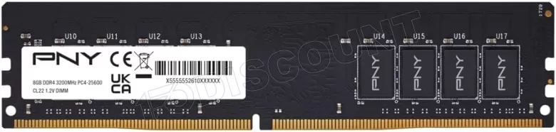 PNY MD8GSD43200-SB 8GB DDR4 3200MHz CL22