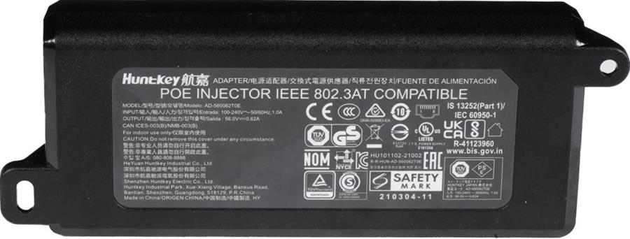 POE ADAPTER HUAWEI POWER-AD-560062T0E-DESKTOP-35W-EFFICIENCY 85%