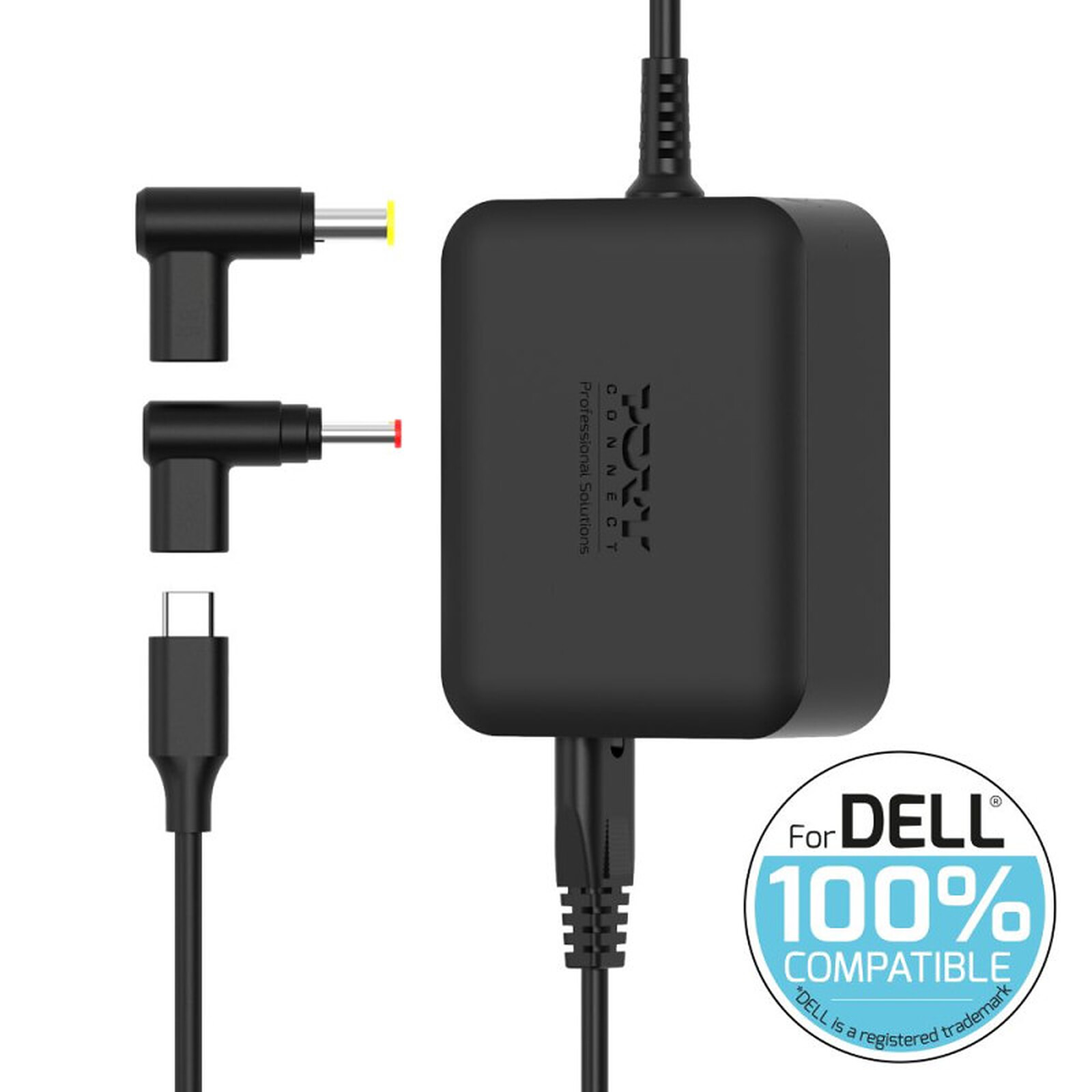 PORT Connect Dell Power Supply GaN2 USB Type C (100W)