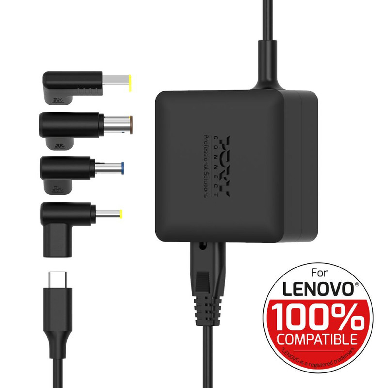 PORT Connect Lenovo Power Supply GaN USB Type C (65W)