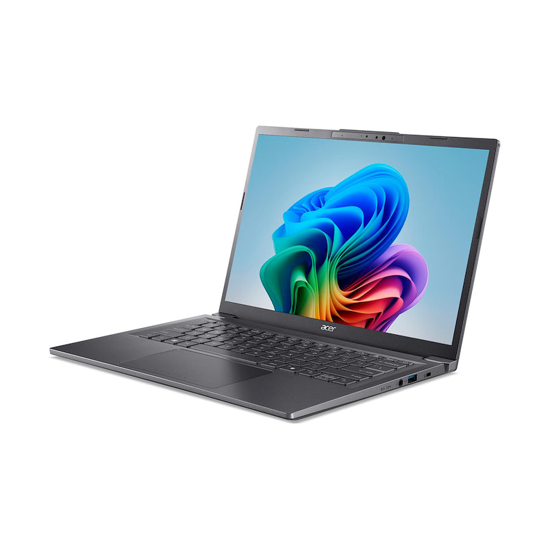 Portátil Acer ASPIRE 14 AI Intel Ultra 5 processor 226V, 16 GB LPDDR5X, 512GB PCIe NVMe SSD, 14" WUXGA OLED DCI-P3 11 Home, NX.JFVEB.01Q