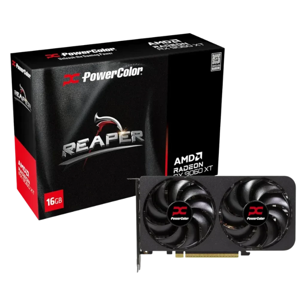 PowerColor Radeon RX 9060 XT Reaper - 16GB GDDR6 RAM - Grafikkarte