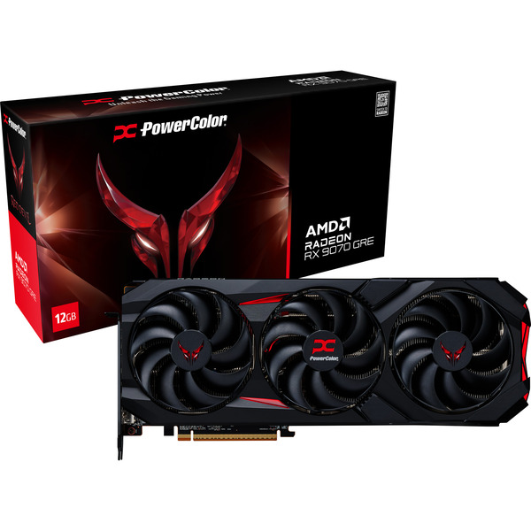 PowerColor Radeon RX 9070 GRE Red Devil - 12GB GDDR6 RAM - Grafikkarte