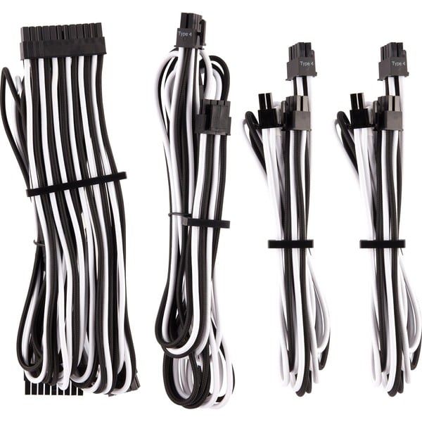 Premium Individually Sleeved PSU Starter Kit Type 4 Gen 4 kabel